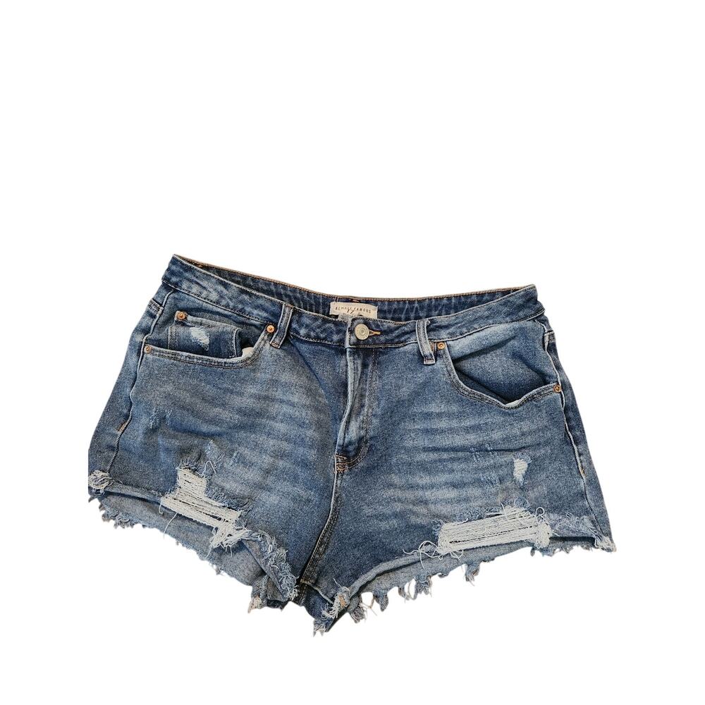 Almost Famous women's size 17 denim cut off